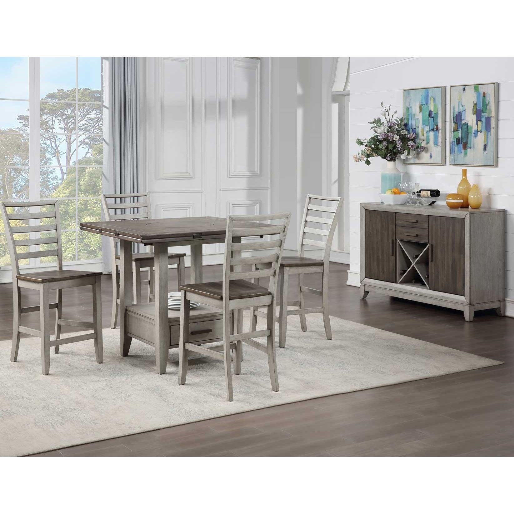 Steve Silver Abacus CU Dining Room Group 1 Dining Room Group Dunk